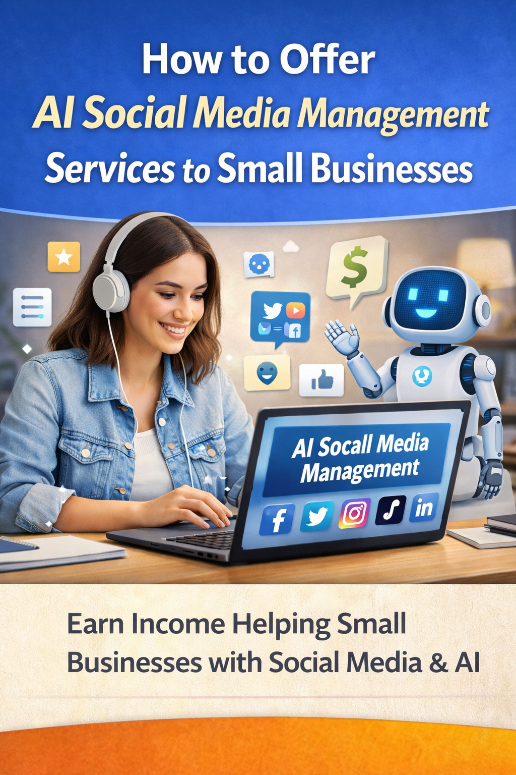 How to Offer AI Social Media Management Services to Small Businesses