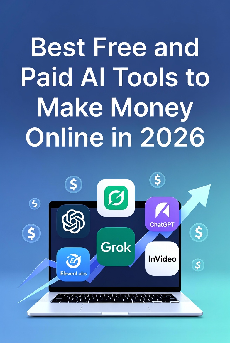 Best Free and Paid AI Tools to Make Money Online in 2026