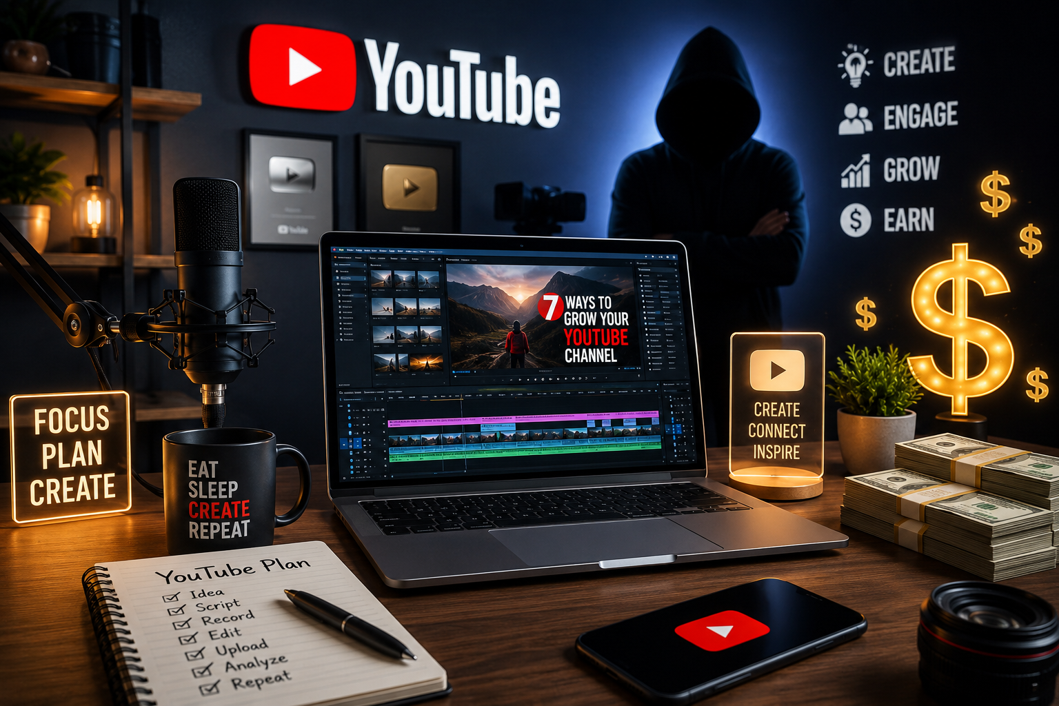 How to Make Money on YouTube Without Showing Your Face in 2026 — The Honest Beginner’s Guide